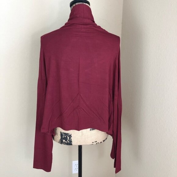 Soft Surroundings Cabernet Knit Topper Cardigan L - Picture 3 of 3